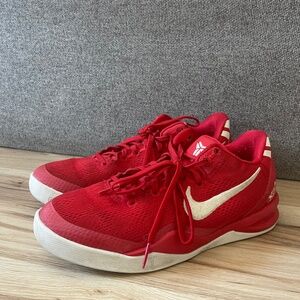 Nike Kobe 8 "University Red" Grade School Kids' Basketball Shoe Boys size 4